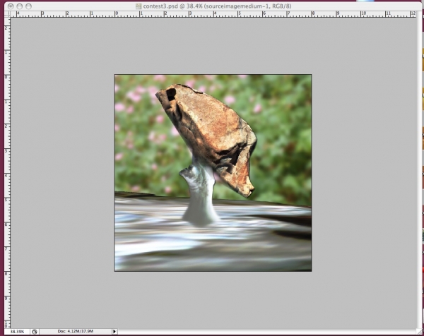 Creation of Unbalanced Rock: Step 8